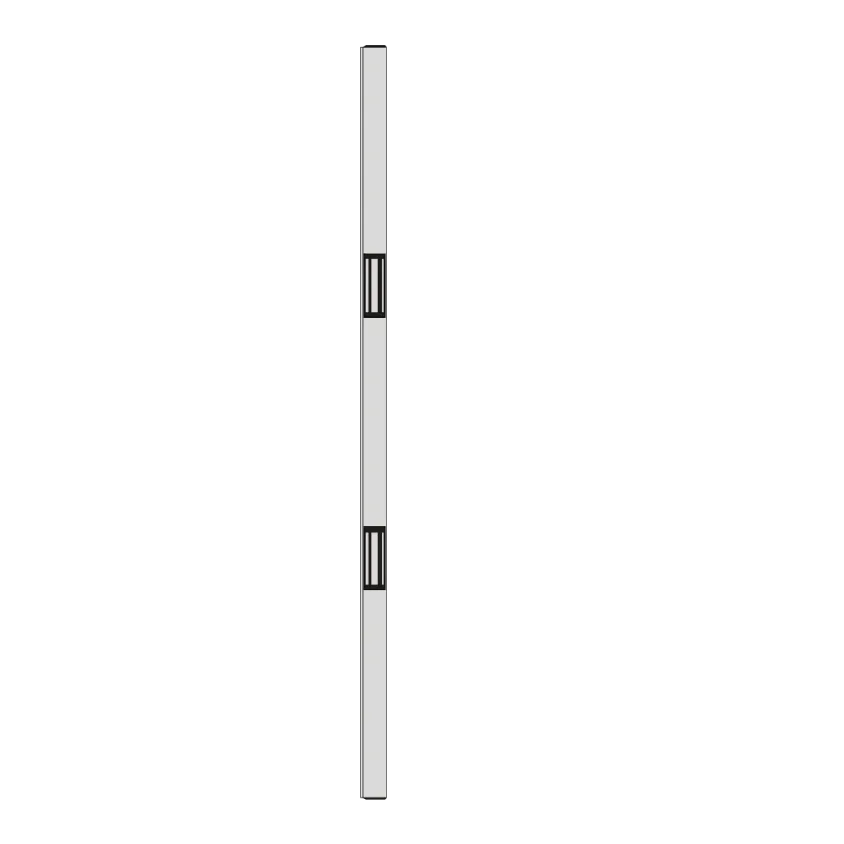 (EMT22V1200C) Tube EM vertical 2,2 m 2 x 1200 lbs 12/24V DC Contact Hall - NF S 61-937