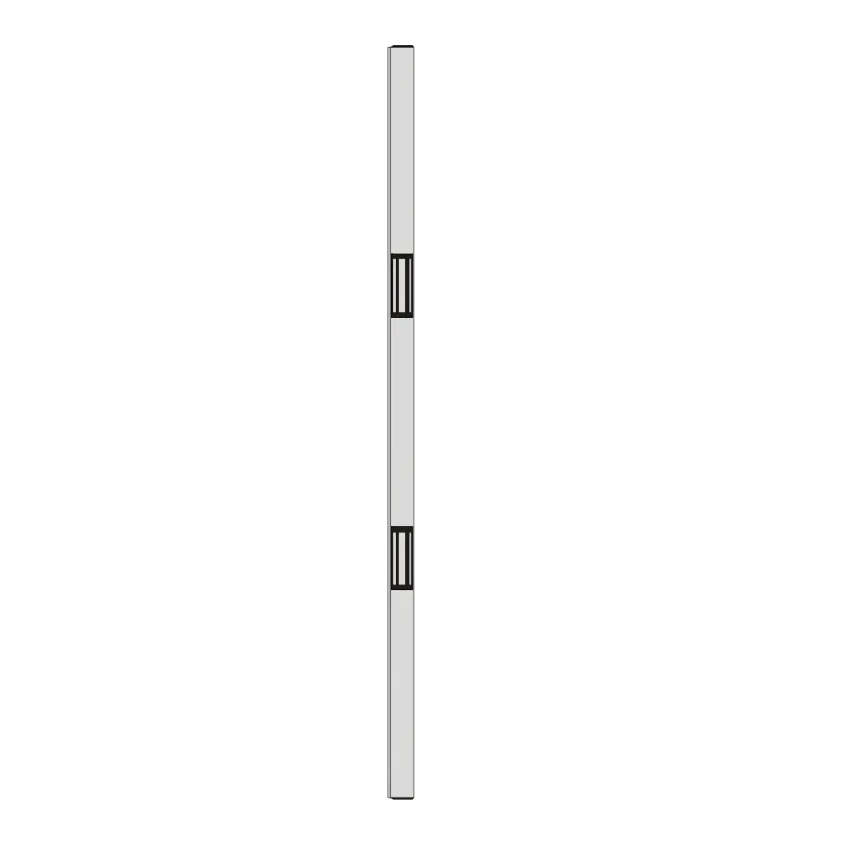 (EMT22V1200CF) Tube EM vertical 2,2 m 2 x 1200 lbs 24/48V DC Contact Hall - NF S 61-937