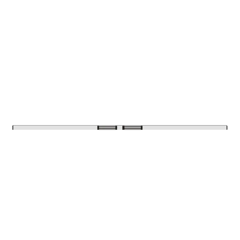 (EMT2H1200CF) Tube EM horizontal 2 m 2 x 1200 lbs 24/48V DC Contact Hall - NF S 61-937