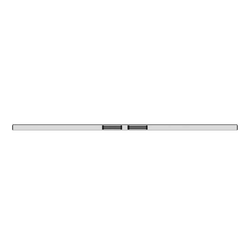 (EMT2H600) Tube EM horizontal 2 m 2 x 600 lbs 12/24V DC - NF S 61-937