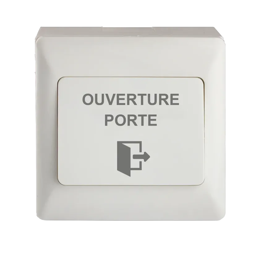 [EXS86AP] (EXS86AP) Bouton poussoir ABS Ap 86 x 86 x 41/47 mm Contact inverseur CO/NO/NF