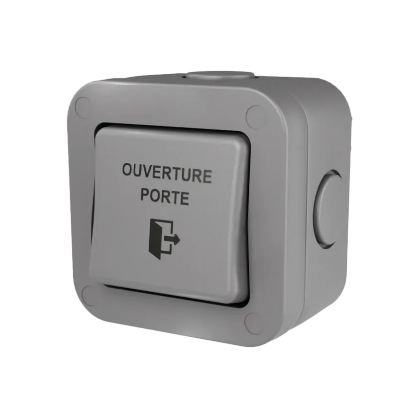 [EXSW90AP] (EXSW90AP) Bouton poussoir IP 66 Ap 92 x 92 x 55/65 mm Contact inverseur CO/NO/NF