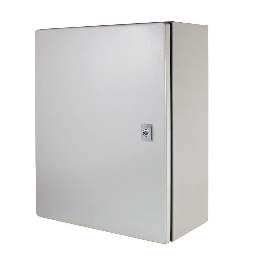 (PSWB405020) Coffret étanche PSWB IP 66 en métal 400 x 500 x 200 mm avec plaque de fond