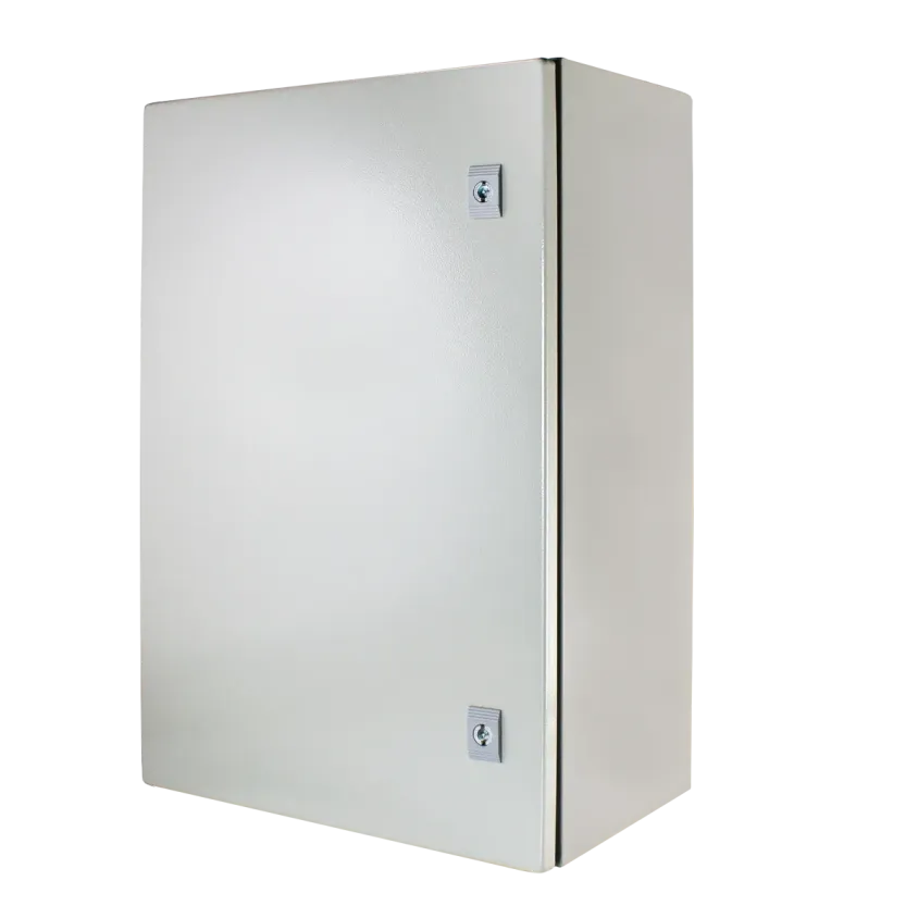 (PSWB406025) Coffret étanche PSWB IP 66 en métal 400 x 600 x 250 mm avec plaque de fond
