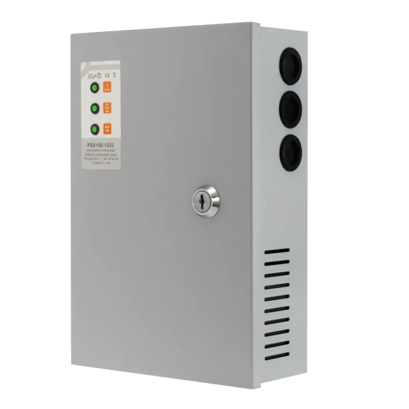 (PSX100-121.5) Alim. Chargeur PSX 230V AC / 12V DC (13,8V) / 1,5A - 164 x 244 x 74 mm