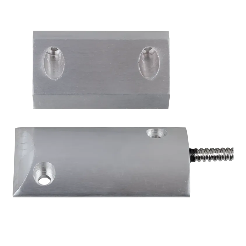 (RDK30142) Contact magnétique sabot Aluminium NO (2 fils) Câble 3 m