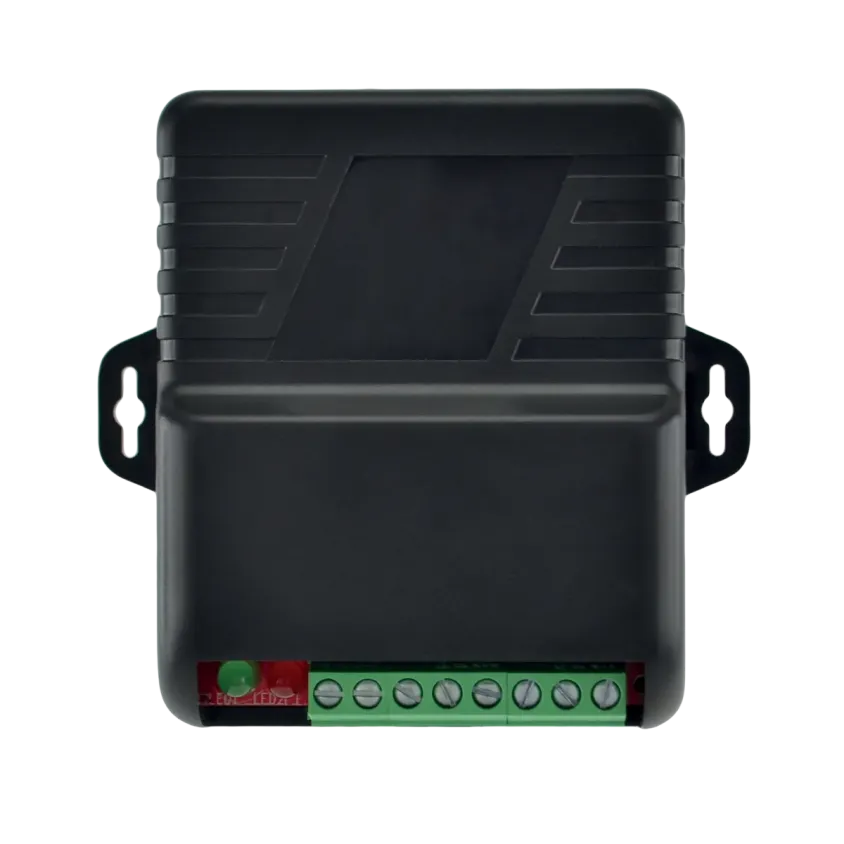 (RFR215) Récepteur radio 433,92 MHz 2 canaux 15 utilisateurs (par canal) 12/24V AC/DC