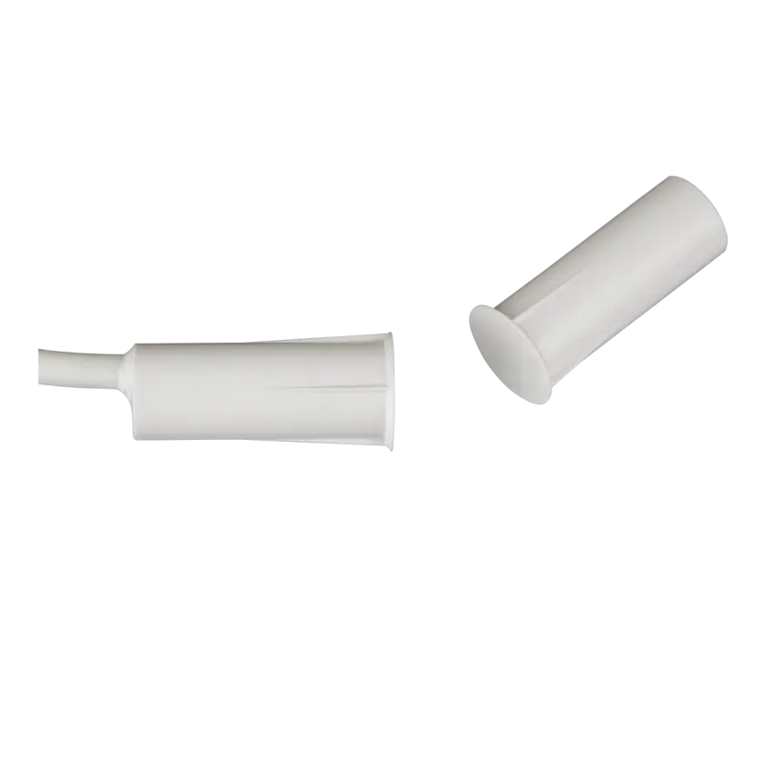 (RMK10175) Contact magnétique cylindrique 9 mm autofixant Inverseur + AP (5 fils) Câble 3 m