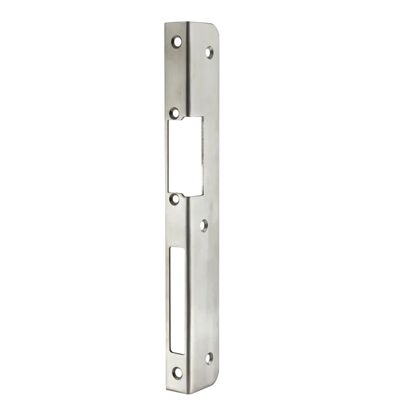 (SP22718-J1RLX) Têtière d'angle 227,5 x 18,8 mm J1R DIN Gauche acier inoxydable pour 15-25-35
