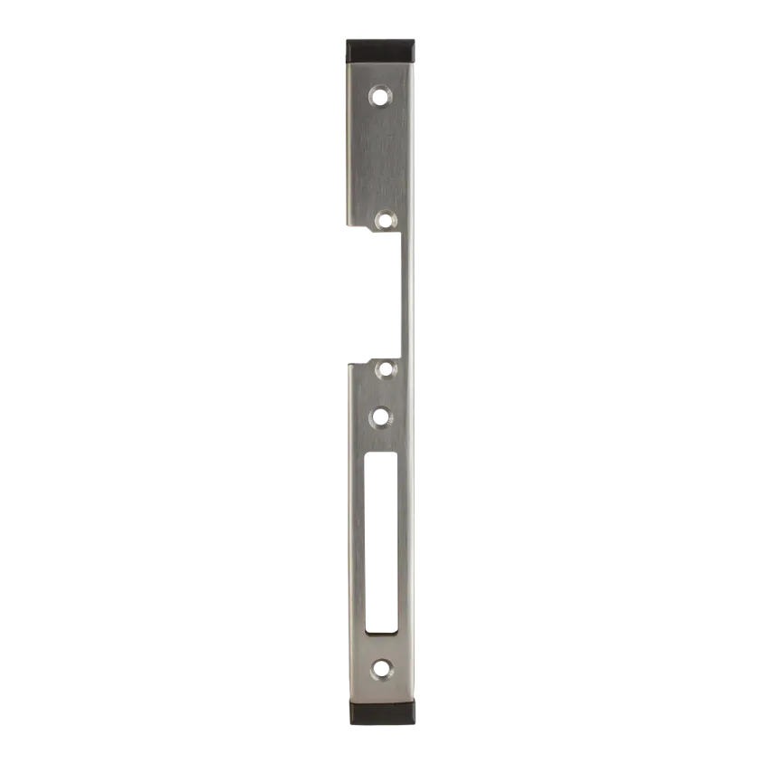 (SP24424-E1SRX) Têtière plate 244 x 24 mm E1S DIN Droite acier inoxydable pour 15-25-35