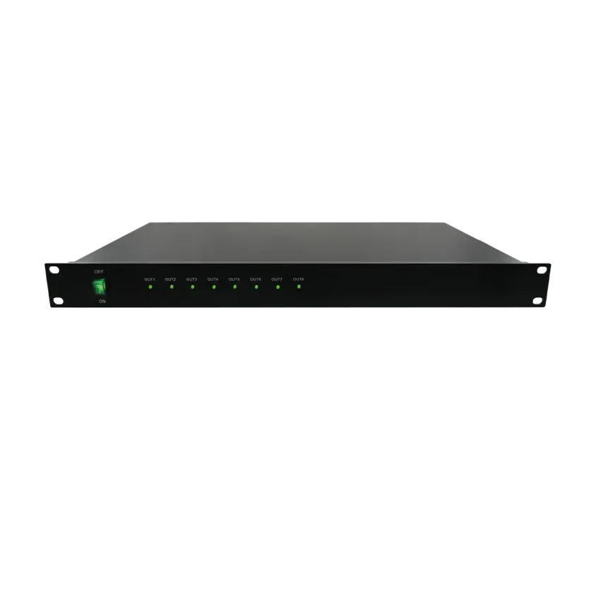 (TRR24108) Transformateur rack 19" / 1U 8 voies 230V AC / 24V AC / 240VA (10A)