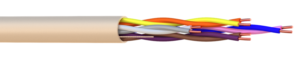 (398004-W5) PTT 298 4P 0.50 LSZH Bob. bois 500 M Elbac