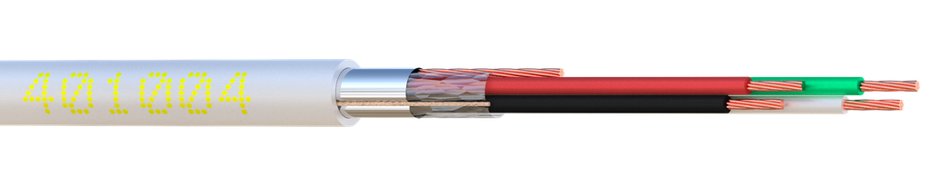 (401004-R5) ALARME SOUPLE 04C Cu SCR Dévidoir 500 M Elbac