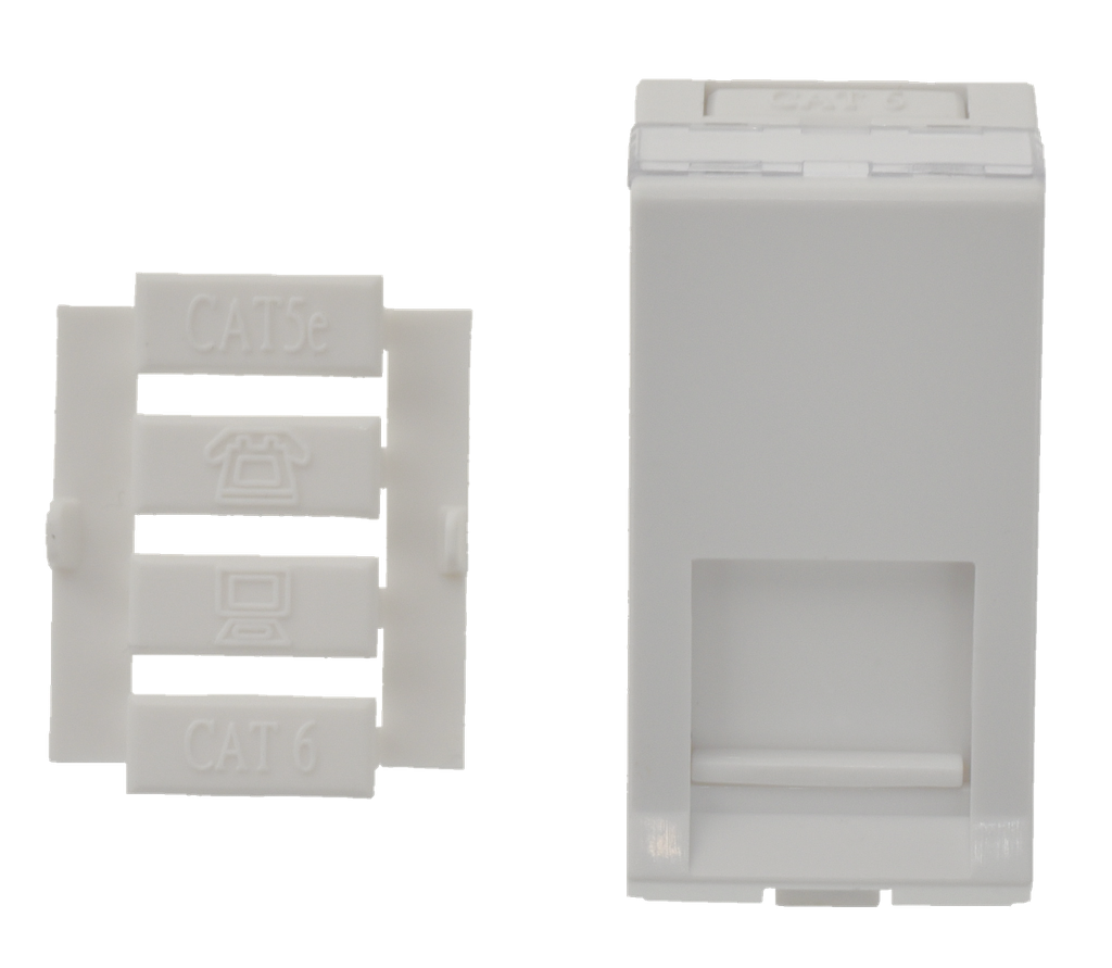 (920221-B0) PLASTRON 22,5x45 1 MODULE INCLINE Boite 1 PC Elbac