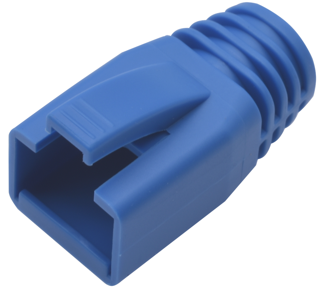 [941536-K05] (941536-K05) MANCHON BLEU RJ45 FTP CAT6 DIAM 7.5 Boite 50 PC Elbac
