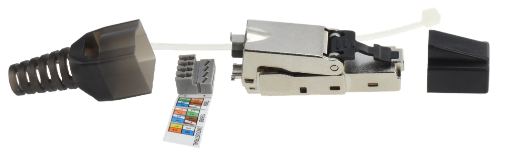 [942545-S0] (942545-S0) RJ45 CAT6 MALE SANS OUTIL Sachet 1 PC Elbac