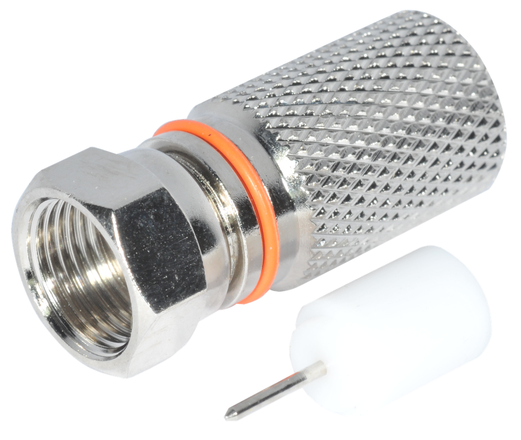 (950011-K02) CONNECTEUR F MALE A VISSER Ø10mm Boite 25 PC Elbac