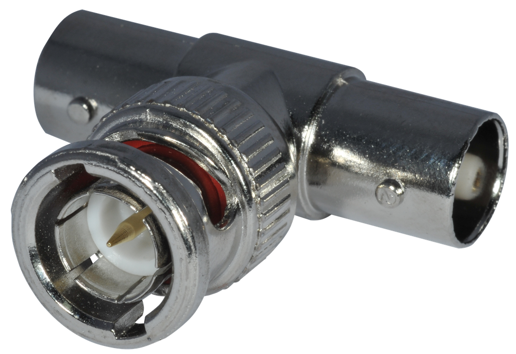(952003-K03) RACCORD BNC EN T 1MALE/2FEMELLES Boite 30 PC Elbac