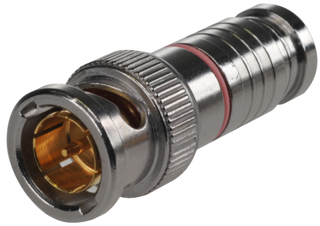 (953050-K02) BNC MALE A COMPRESSION µC75 Boite 25 PC Elbac