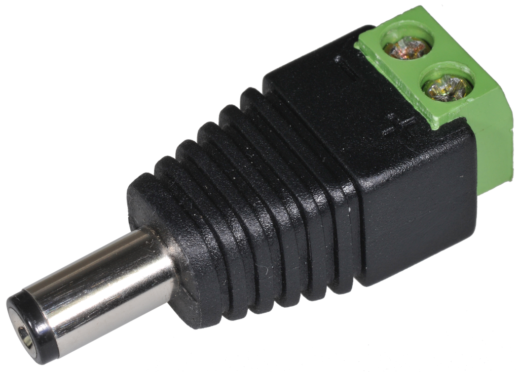 (960101-K03) CONNECTEUR DC Ø5.5/Ø2.1 MALE Boite 30 PC Elbac
