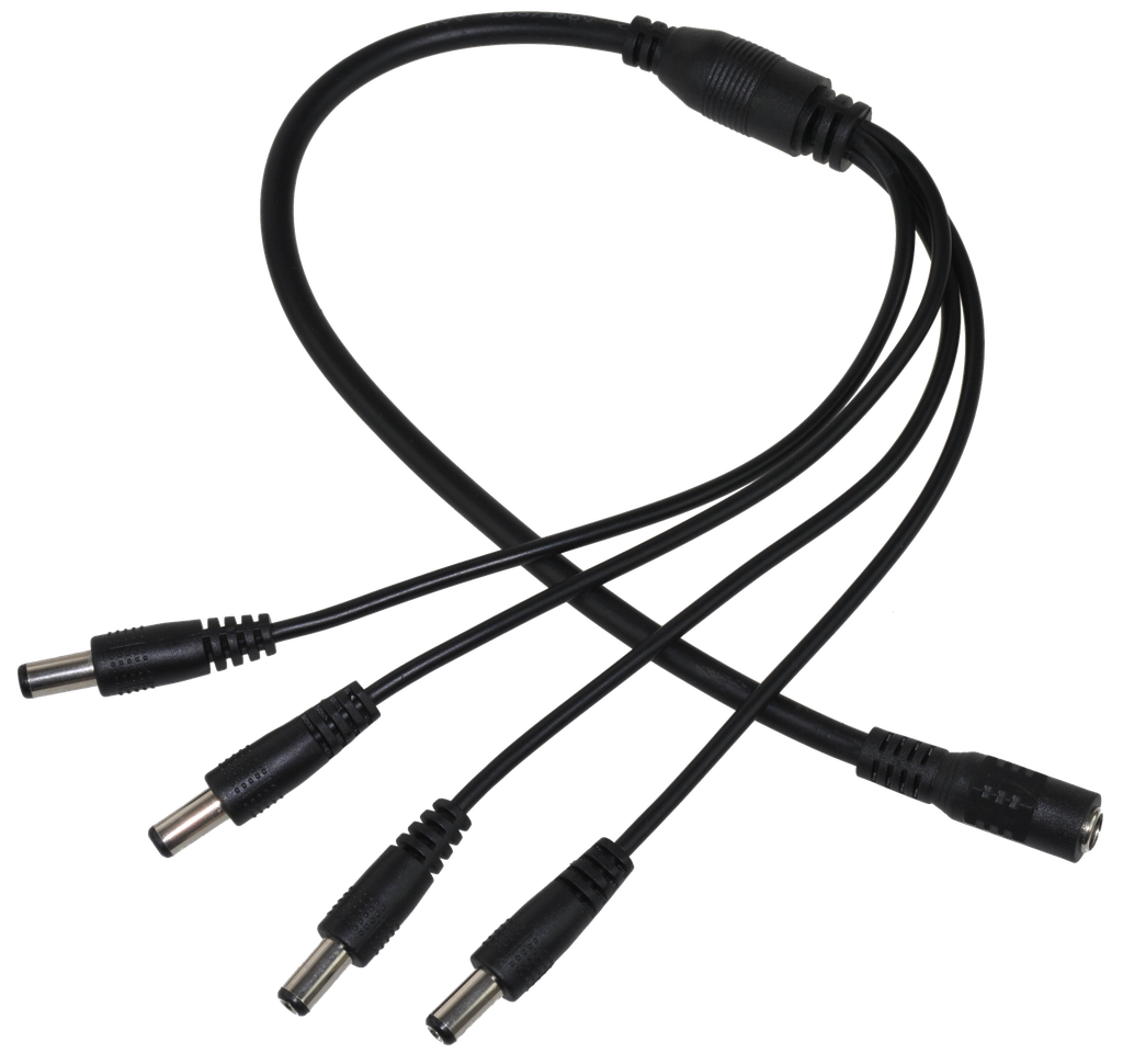 (960104-S005) MULTI-CONNECTEURS DC 1F/4M Ø5.5/Ø2.1 Sachet 5 PC Elbac