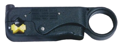 [998001-B0] (998001-B0) DENUDEUSE 2 LAMES RG59/RG6 NOIRE Boite 1 PC Elbac