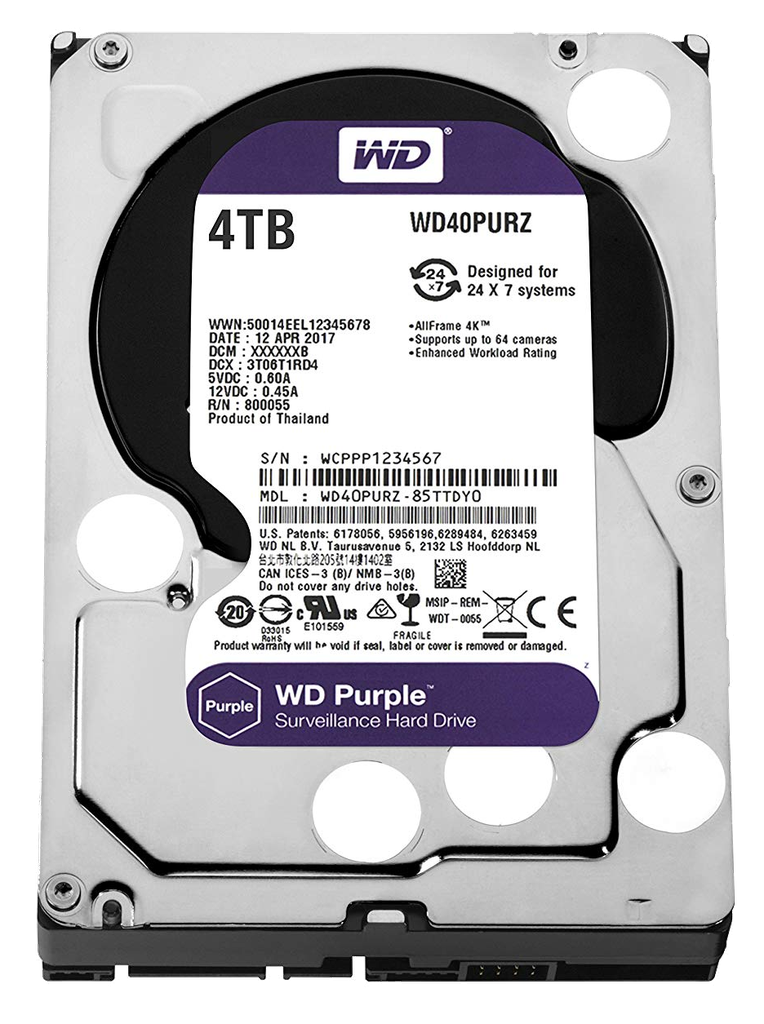 (ALD4TO-B0) DISQUE DUR VIDEO 4TO Boite 1 PC Elbac