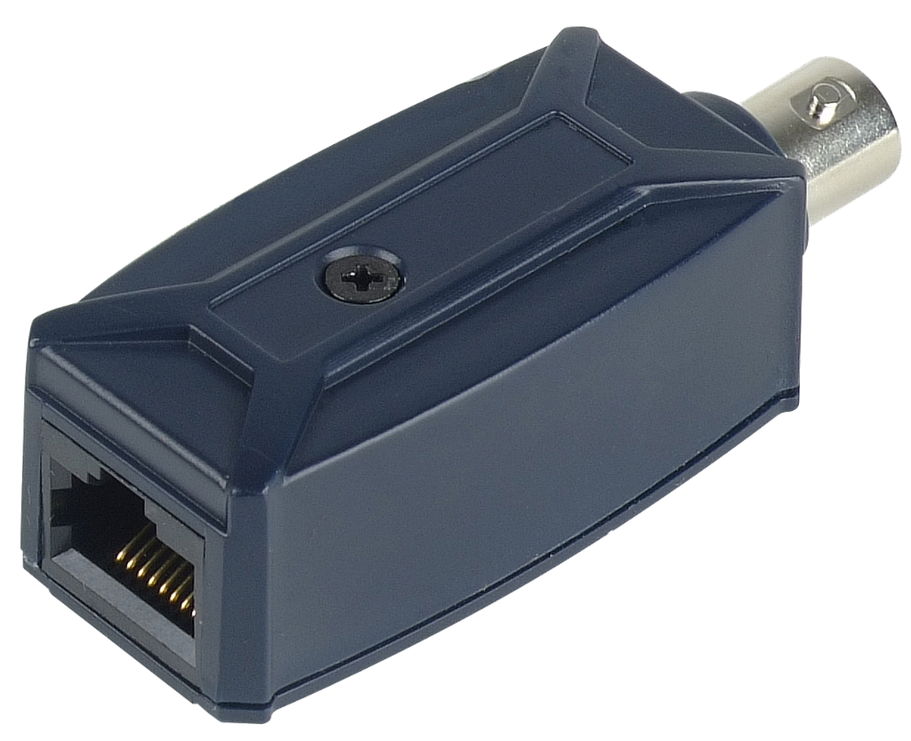 (S16101-BK) KIT IP 10MBPS  SUR COAX PASSIF - IP01 Boite 1 KIT Elbac