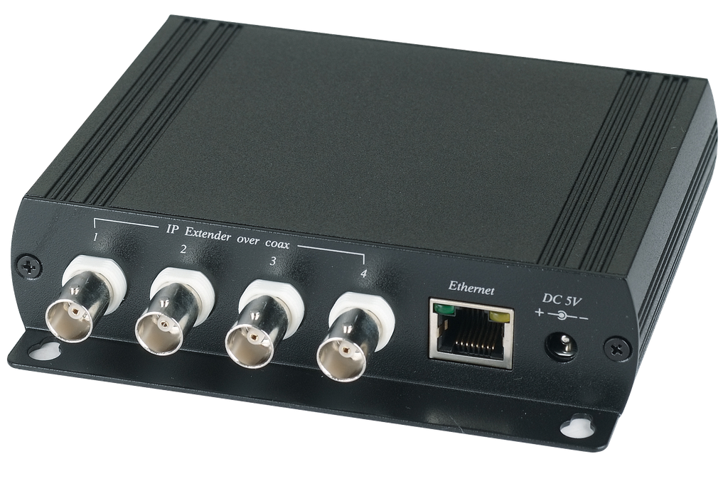 (S16104-B0) KIT SWITCH 4 IP 10MBPS  SUR COAX - IP01K Boite 1 PC Elbac