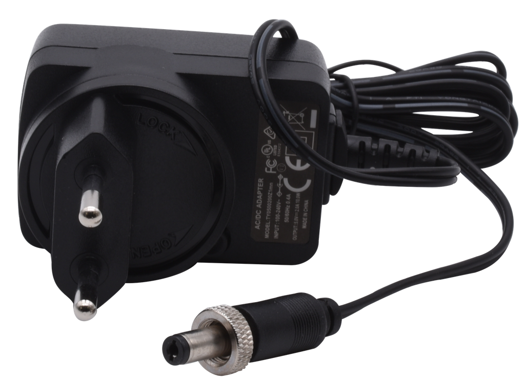 (S17206-B0) ALIMENTATION 5V 2A 10W - JACK A VISSER Boite 1 PC Elbac
