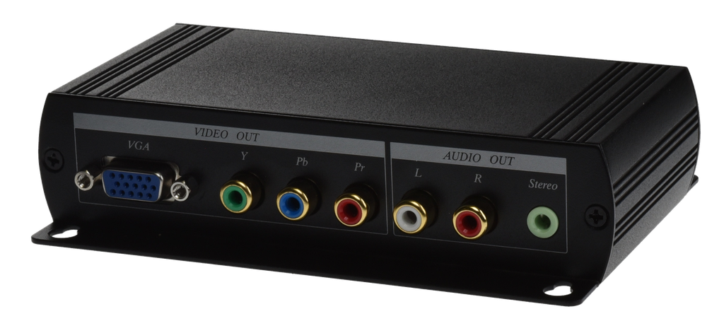 (S19055-B0) CONVERTISSEUR HDMI>VGA+YUV+AUDIO - HVY-01 Boite 1 PC Elbac