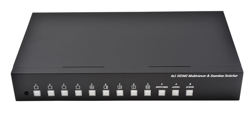 (S24401-B0) AFFICHEUR QUAD HDMI 4 ENTREES - 1 SORTIE Boite 1 PC Elbac