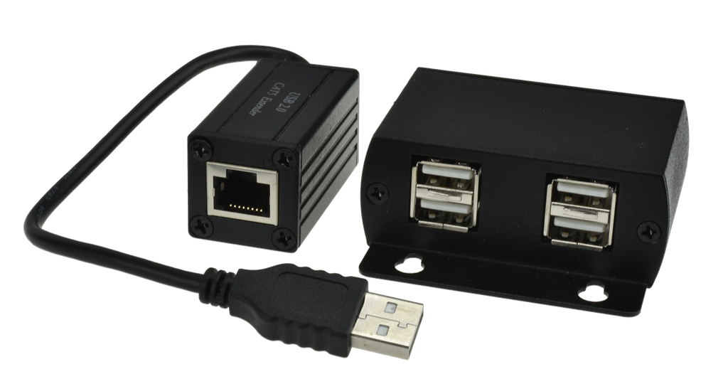 (S26004-B0) DEPORT USB2  SUR RJ45 60M - UE03-2 Boite 1 PC Elbac