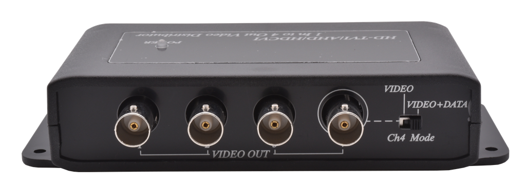 (S27104-B0) AMPLI. PAL/AHD/CVI/TVI 1E/4S - CD104HD Boite 1 PC Elbac