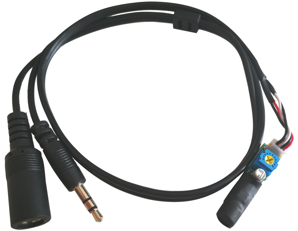 (S31810-B0) MICROPHONE MINI VOL REGLABLE Boite 1 PC Elbac