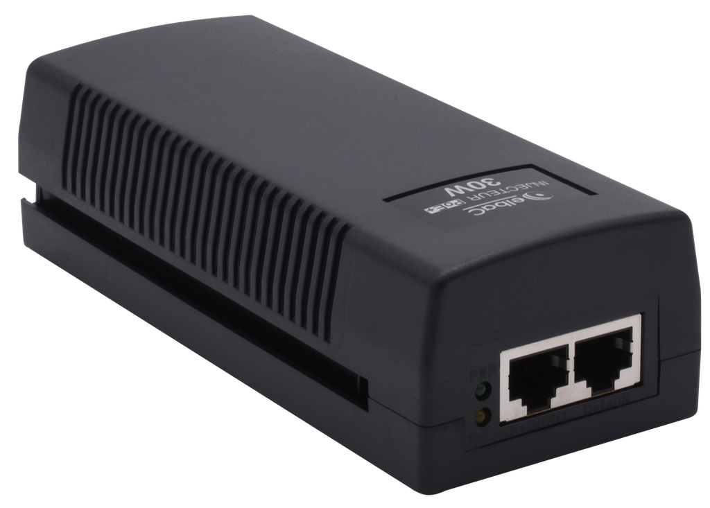 (S40031-B0) INJECTEUR POE 30W 1Gbps Boite 1 PC Elbac