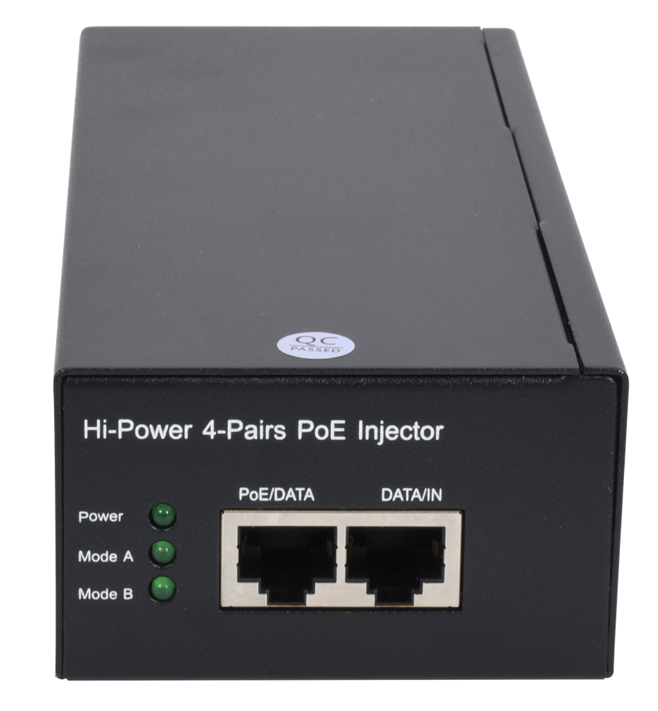 (S40062-B0) INJECTEUR POE 802.3bt 60W 1Gbps Boite 1 PC Elbac