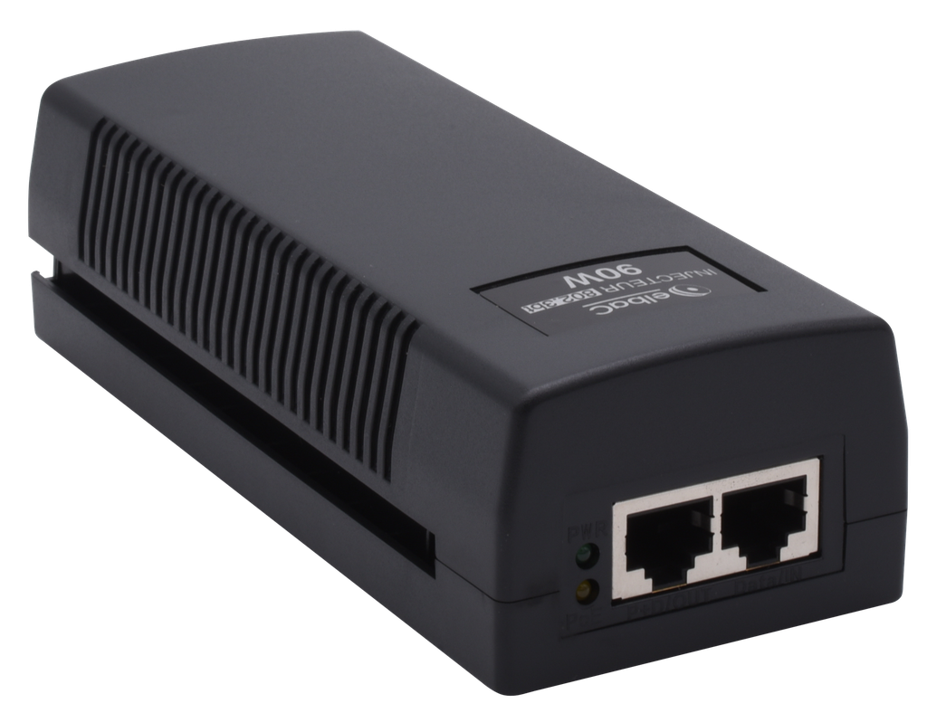(S40091-B0) INJECTEUR POE 802.3bt 90W 1Gbps Boite 1 PC Elbac