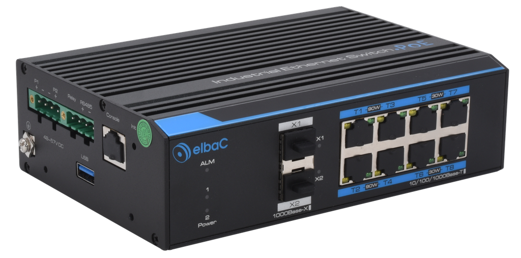 (S45834-01-B0) SWITCH INDUS 240W L2 - 4×1Gb/POE++ & 4×1Gb/POE+ & 2×SFP 1Gb Boite 1 PC