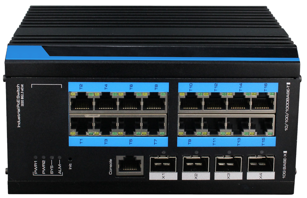 (S46635-B0) SWITCH INDUS 360W L3 - 16×1Gb/POE+ & 4×SFP 1/10Gb Boite 1 PC Elbac