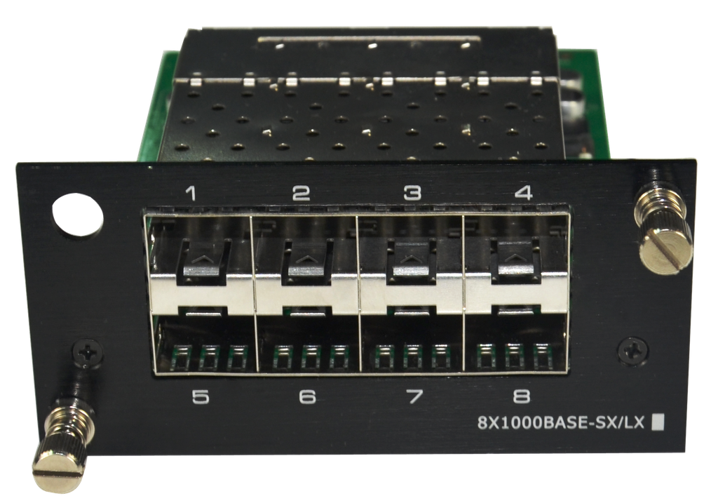 (S58085-B0) MODULE FIBRE 8×SFP 1Gb POUR S58243-B0 Boite 1 PC Elbac