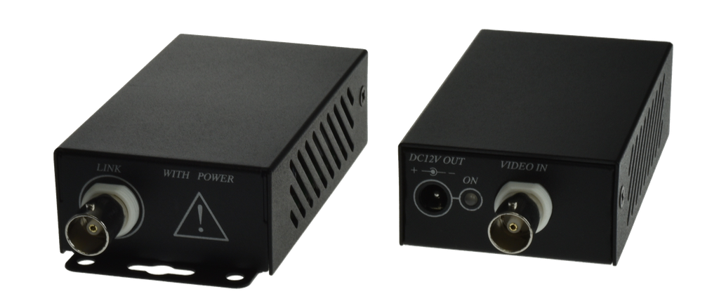 (S69001-B0) KIT 1 VIDEO PAL + ALIM > 1 COAX 1000M - CA101VP Boite 1 PC Elbac