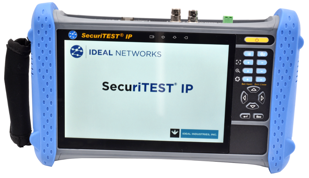 [S99171-B0] (S99171-B0) TESTEUR VIDEO IP&ANALOGIQUE + rapport PDF Boite 1 PC