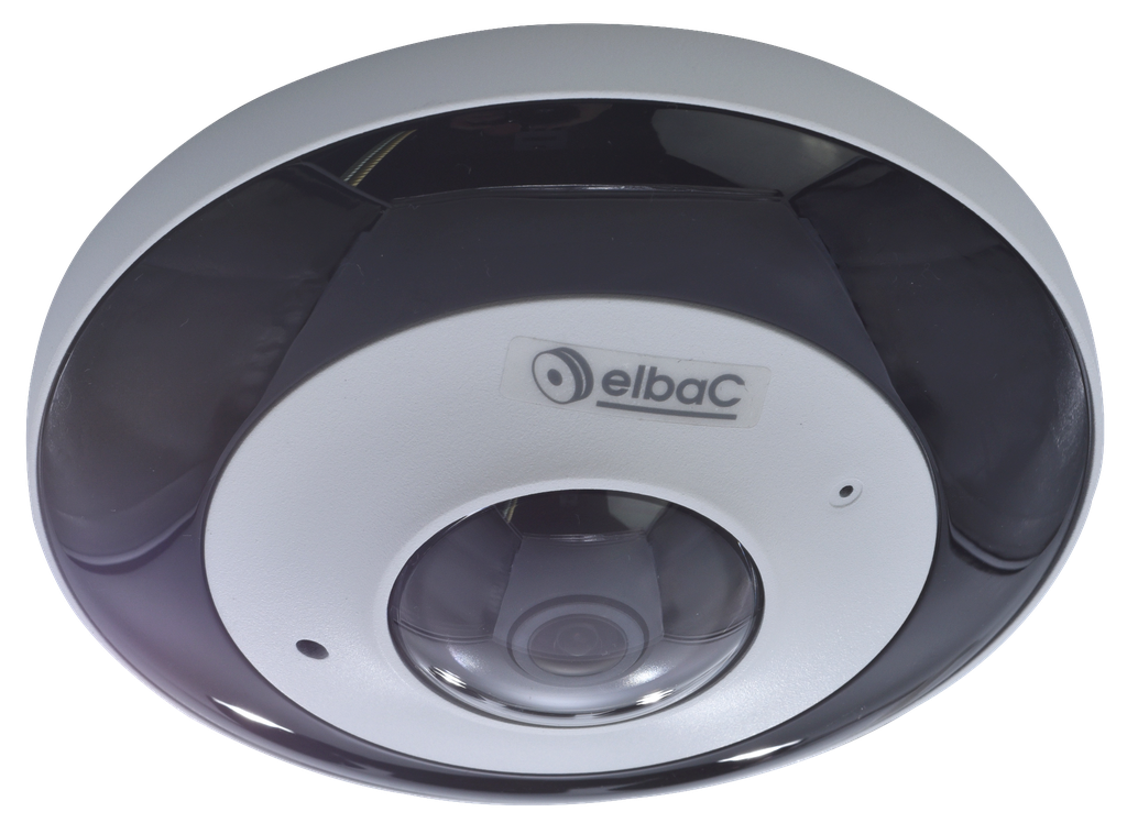 (VIDY1D-01-B0) CAMERA DOME IP FISHEYE 6MPx 1.07MM Boite 1 PC Elbac