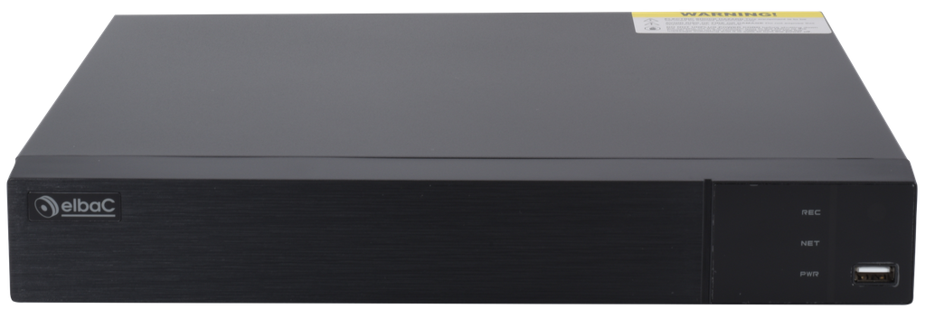 (VIRP04-01-B0) NVR IP 4 VOIES POE Boite 1 PC