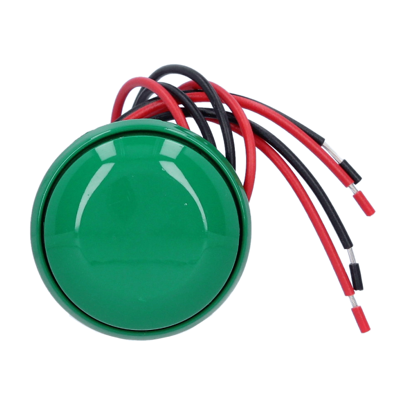 (BNONFCHOCCAB) Bouton poussoir NONF CHOC vert