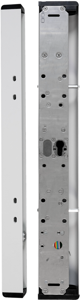 (KIT e-LOCK 2P D) Serrure motor. saillie 2 pts 12V droite