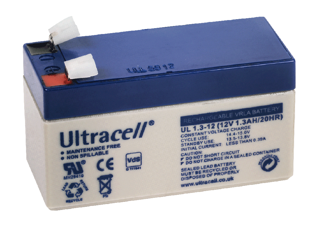 [AC1.3-12] (AC1.3-12) Accu 12V DC / 1,3 Ah
