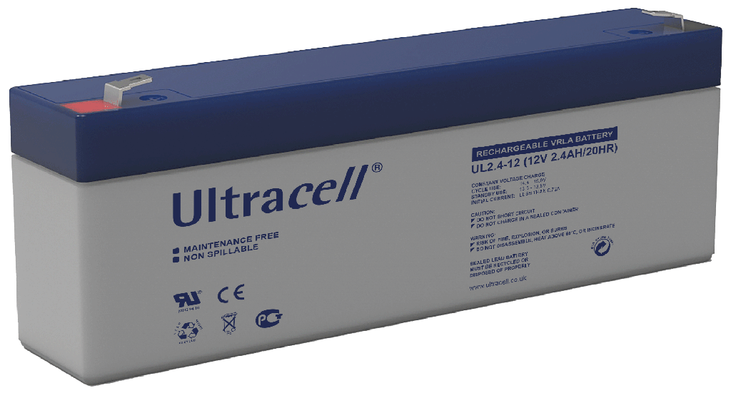 (AC2.4-12) Accu 12V DC / 2,4 Ah