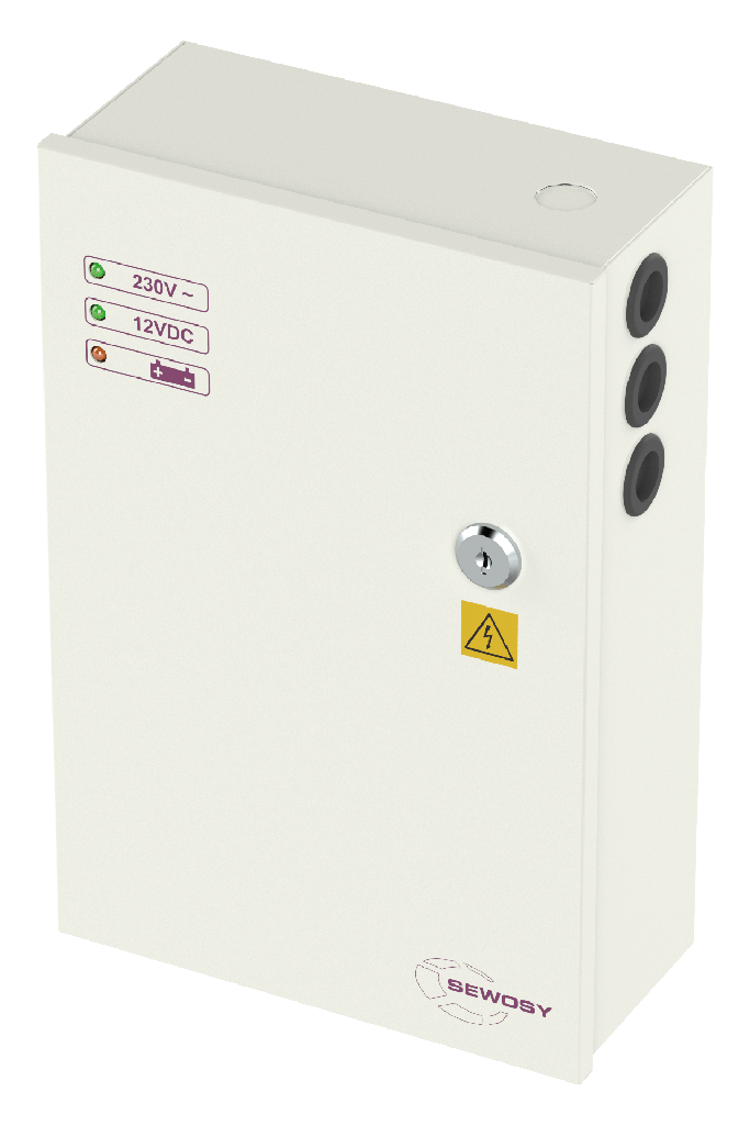 (AD1203GR) Alimentation à découpage 12VDC 3 A  (emplacement accu 18 Ah)